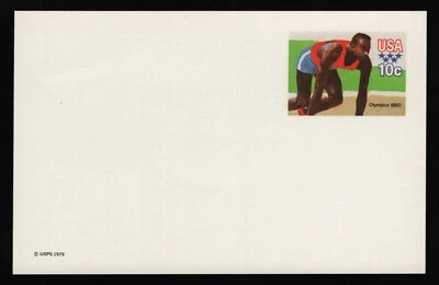 #UX80 10c Olympic Sprinter, Mint **ANY 5=FREE SHIPPING** - Image 1 of 2
