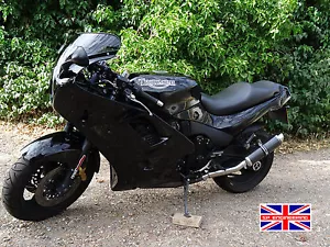 Triumph Daytona 1200 SP Engineering Carbon Fibre Round Moto GP XLS Exhausts - Picture 1 of 11
