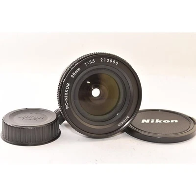 Nikon PC NIKKOR 28mm F3 5 Lens Japan For Nikon From Japan Classic Vintage - Image 1 of 4