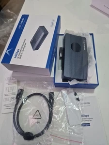 ACASIS 40Gbps M.2 NVME SSD Gehäuse integrierter Lüfter - Bild 1 von 5