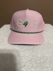 Golfmütze Kappe Druckknopflasche Netz Trucker bestickt Blumenkrempe Performance - Bild 1 von 2