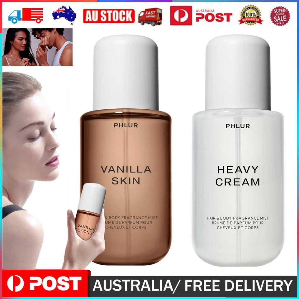 Phlur Vanilla Skin & Heavy Cream Skin Body Mist-Hair & Body Fragrance Mist 100ML - image 1 of 4