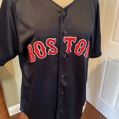 Majestic Authentic MLB Boston Red Sox ELLSBURY #2 Jersey Sz 52 Navy Blue USA - Image 1 of 4