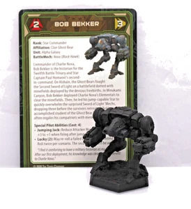 Battletech Catalyst Labs Nova (Black Hawk) Mech - Primed - Picture 1 of 1