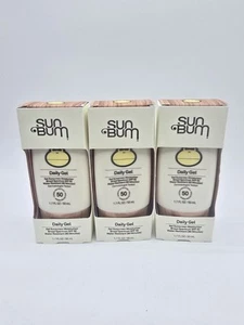 Sun Bum daily gel sunscreen moisturizer spf-50 1.7oz LOT OF 3 Exp 4/26 - Picture 1 of 9