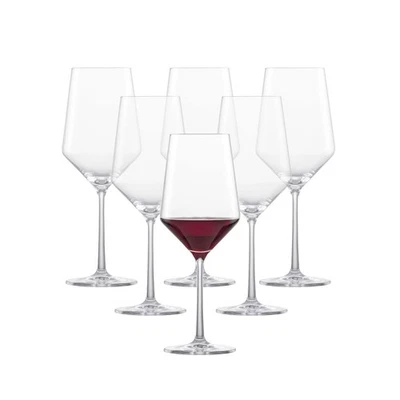 Copa de vino tinto ZWIESEL GLAS puro Cabernet (juego de 6), elegantes copas de vino para... Foto 1 de 4