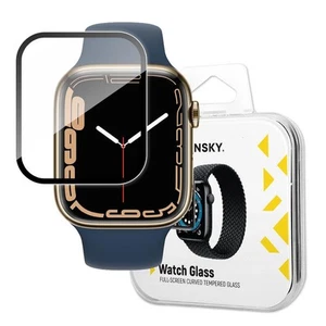 Wozinsky Vetro Ibrido per Apple Watch Serie 7/8/9 45mm Nero - Zdjęcie 1 z 6