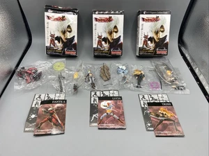 Set Of 3 Takara DEVIL MAY CRY K.T Action FIGURE Part 2: Dante A Lucia Trish - Picture 1 of 12