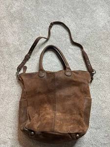 Liebeskind Long Shoulder Strap Bag Purse Brown Handbag Limited - Picture 1 of 9