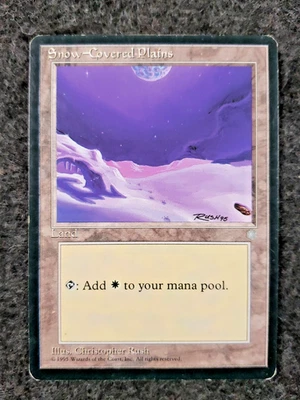 Snow-Covered Plains Ice Age MTG Magic Gathering (DS3D1L5) - Image 1 of 4