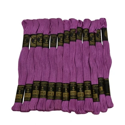 Anchor Cross Stitch Threads Stranded Cotton Beautiful Embroidery Floss 25 Skeins - Image 1 of 4