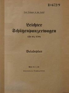 WWII German D672-9 Leichter Halbketten Sd. Kfz. 250 Loading & Equipping PHOTOS - Bild 1 von 4