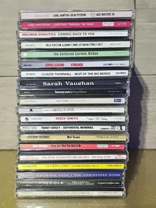 Lot 20 Cd Blues Jazz Music Nat King Cole Duke Ellington - Picture 1 of 11