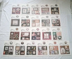 Lotto modelli punto croce vintage collezione grillo occhi incrociati angeli popolari Natale - Foto 1 di 5