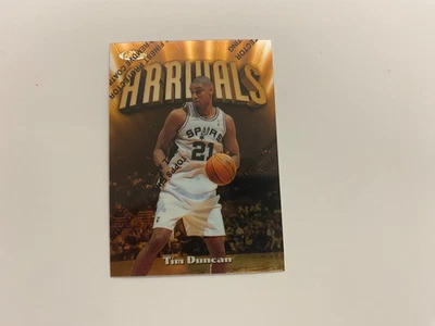 1997-98 Topps Finest Rare Gold Tim Duncan #325 дебютант RC HOF - Изображение 1 из 2