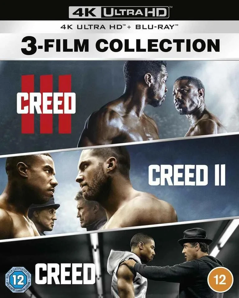 Creed / Creed II / Creed III 4K Ultra HD + Blu-Ray - Image 1 of 2