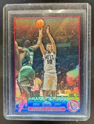 2003-04 Topps Chrome Zoran Planinic Black Refractor Rookie RC #/500 - Image 1 of 2