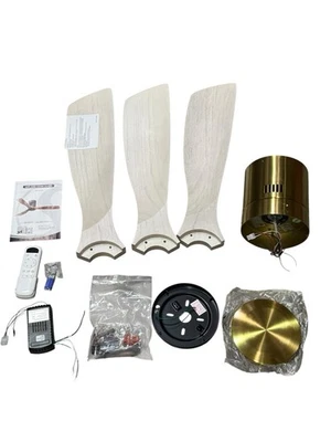 52” Carmel Contemporary Ceiling Fan Parts Only – Motor Not Working - Image 1 of 4