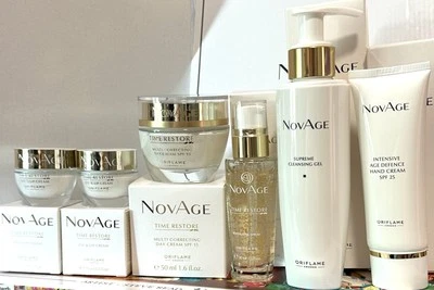 Oriflame Novage Time Restore Set of 6 full-size products - Image 1 of 4
