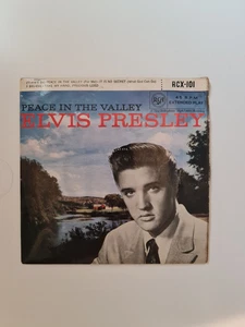 Elvis Presley RCX 101 Peace In The Valley 45 Single - Picture 1 of 3