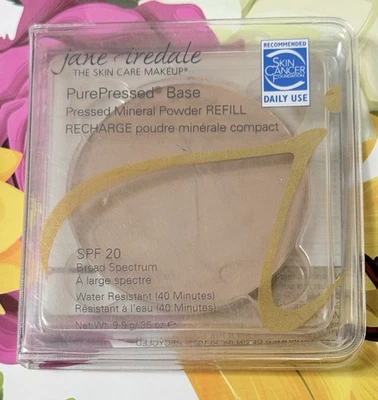 Jane Iredale MAPLE PurePressed Base Mineral Foundation Refill Makeup .35oz - Image 1 of 4