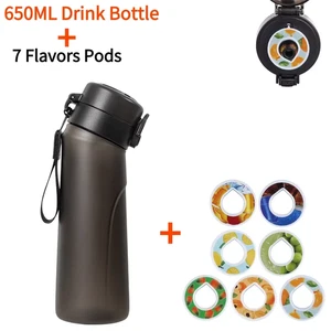 Bottiglia D'Acqua Aromatizzata Con 7 Cialde Di Sapore Bottiglia D'Acqua Ad Aria  - Foto 1 di 20