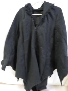 Leg Avenue Women's Cozy Bat Halloween Costume Soft Hoodie Dress Size Large - Picture 1 of 5