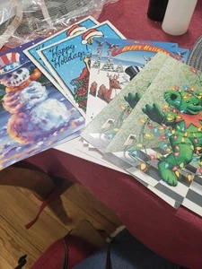 Grateful Dead Christmas Cards Pack Of 8 - Picture 1 of 5