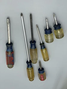 Posten 7 verschiedene verschiedene Handwerker Schraubendreher USA - Bild 1 von 3