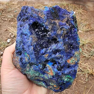 1900g BEST NATURAL Azurite/Malachite Quartz crystal minerals specimens V874 - Picture 1 of 12