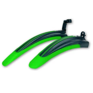 RNX Green Mountain Bike Mud Guard Front and Rear Fenders, Universal - Picture 1 of 6