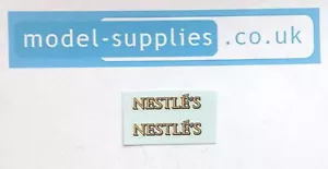 Matchbox 69A Commer Nestles Van Reproduction Waterslide Transfers Set - Picture 1 of 1