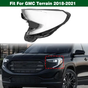 Left Headlamp Headlight Clear Lens Cover Shell Housing For GMC Terrain 2018-2021 - Imagen 1 de 10