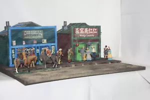 76081 Western Town Mudbank 1, für 7 cm Sammelfiguren Wild West, Fertigmodell - Picture 1 of 11