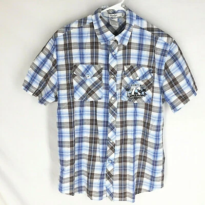 Camisa a Presión Walt Disney World Resort Surf Tours Campamento Perla Occidental M Foto 1 de 4