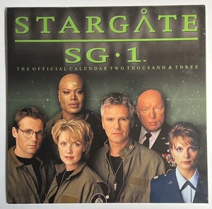 Stargate SG-1 2003 Calendar 12”x12” - Unmarked, New Condition - Picture 1 of 2