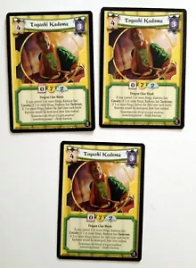 Togashi Kadoma (3) L5R La Leggenda dei Cinque Anelli CCG Ascesa dello Shogun RotS - Foto 1 di 1