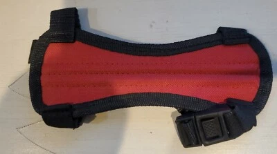 2 STRAP ARCHERY LONG ARM GUARD (17cm LONG x 6cm WIDE)-Cordura Arm guard Kids - Image 1 of 4