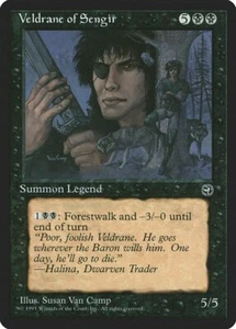 Veldrane of Sengir Homelands NM Black Rare MAGIC THE GATHERING CARD ABUGames - Picture 1 of 1
