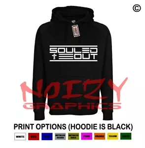 Souled Out #1 Cross Christian Hoodie schwarz Sweatshirt Jesus religiös Hip Hop - Bild 1 von 1