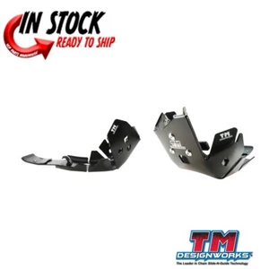 T.M. DESIGNWORKS SKID PLATE FULL COVERAGE BLACK 23-24 FC 250 350 450 23-24 FX350 - Picture 1 of 4