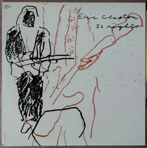 ERIC CLAPTON Laserdisc 24 Nights Live Concert JAPAN LD - Imagen 1 de 3