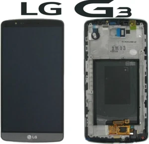 Pantalla COMPLETA con marco para LG G3 LCD+TACTIL COLOR GRIS ENVIO 24 HORAS - Imagen 1 de 1