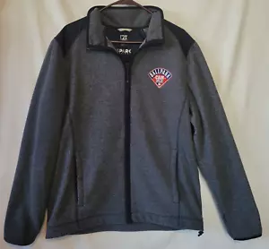 Cutter & Buck MLB Ball Park CAM Men's Spark Systems Full-Zip Fleece Jacket - Picture 1 of 12