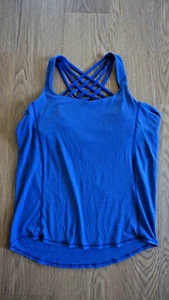 LULULEMON WOMEN BUILT IN BRA TANK TOP SZ.6 - Picture 1 of 3