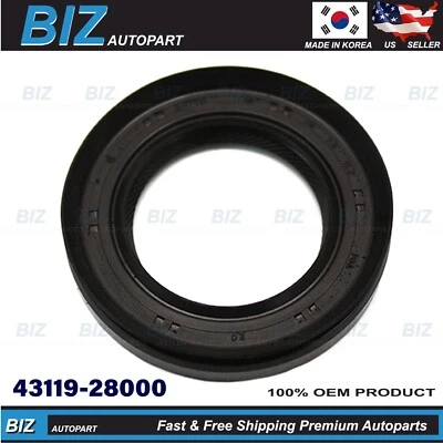 OEM Manual Transmission Output Shaft Seal for 95-06 Hyundai Kia 43119-28000 - Image 1 of 4