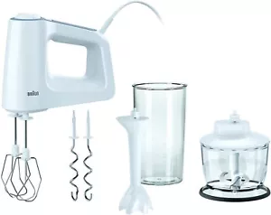 Braun MultiMix 3 HM 3135 Handmixer – Handrührgerät zum Backen & Kochen, inkl - Bild 1 von 10
