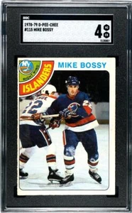 1978-79 O-PEE-CHEE Hockey Mike Bossy Novato Tarjeta #115 SGC 4 en muy buen estado-ex - Imagen 1 de 2