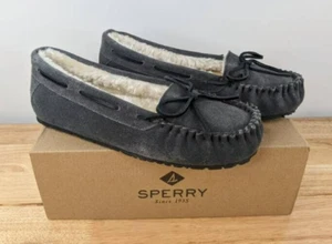 Sperry Top-Sider Women Reina Junior Trapper Slipper Athletic Gray NEW Size 10 - Picture 1 of 8