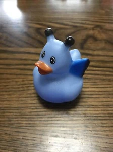 Ducking Rubber Duck Blue Butterfly Rare Unique Cute Girly - Picture 1 of 6